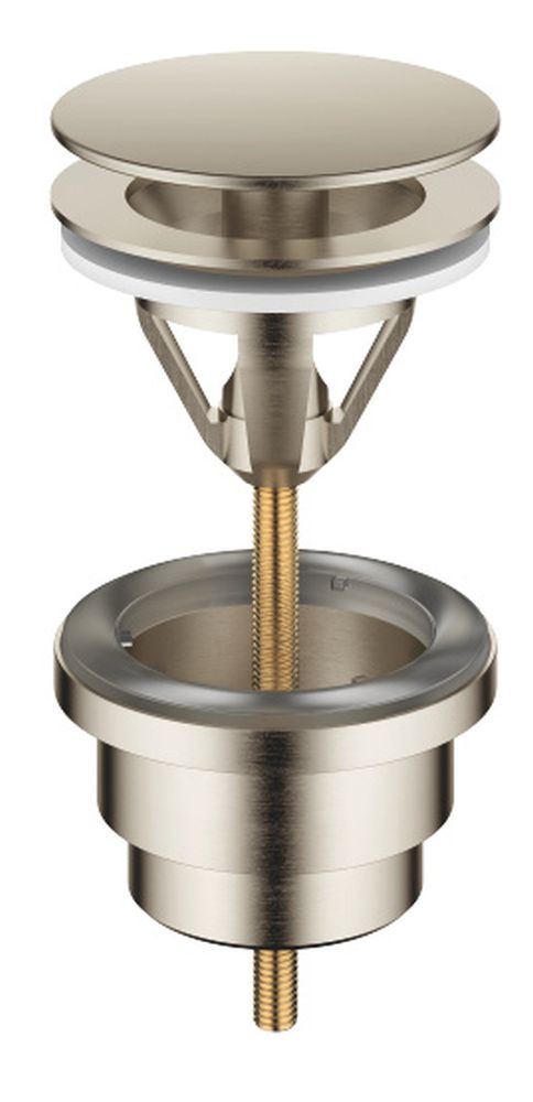 Dornbracht zestaw odpływowy z korkiem okrągły bez przelewu platyna mat 10126970-06