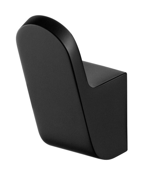 Bisk Futura black wieszak pojedynczy czarny 02965