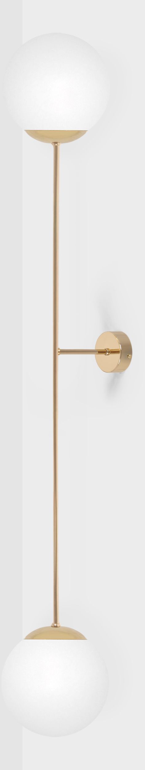 Kaja Lumia kinkiet 2x15 W biały-złoty K-5407