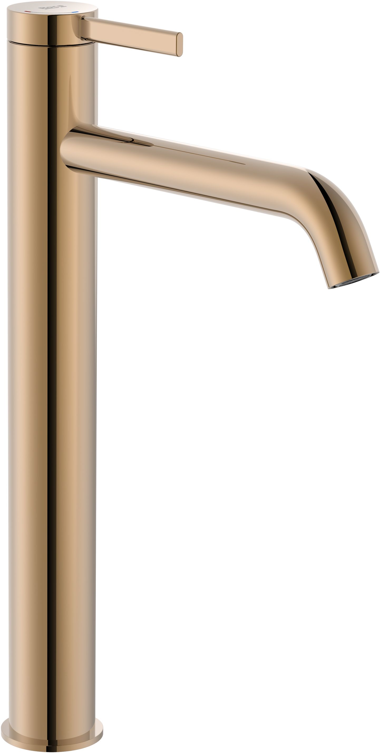 Roca Ona bateria umywalkowa stojąca wysoka Rose Gold A5A349ERG0 - Wysyłka w 24h