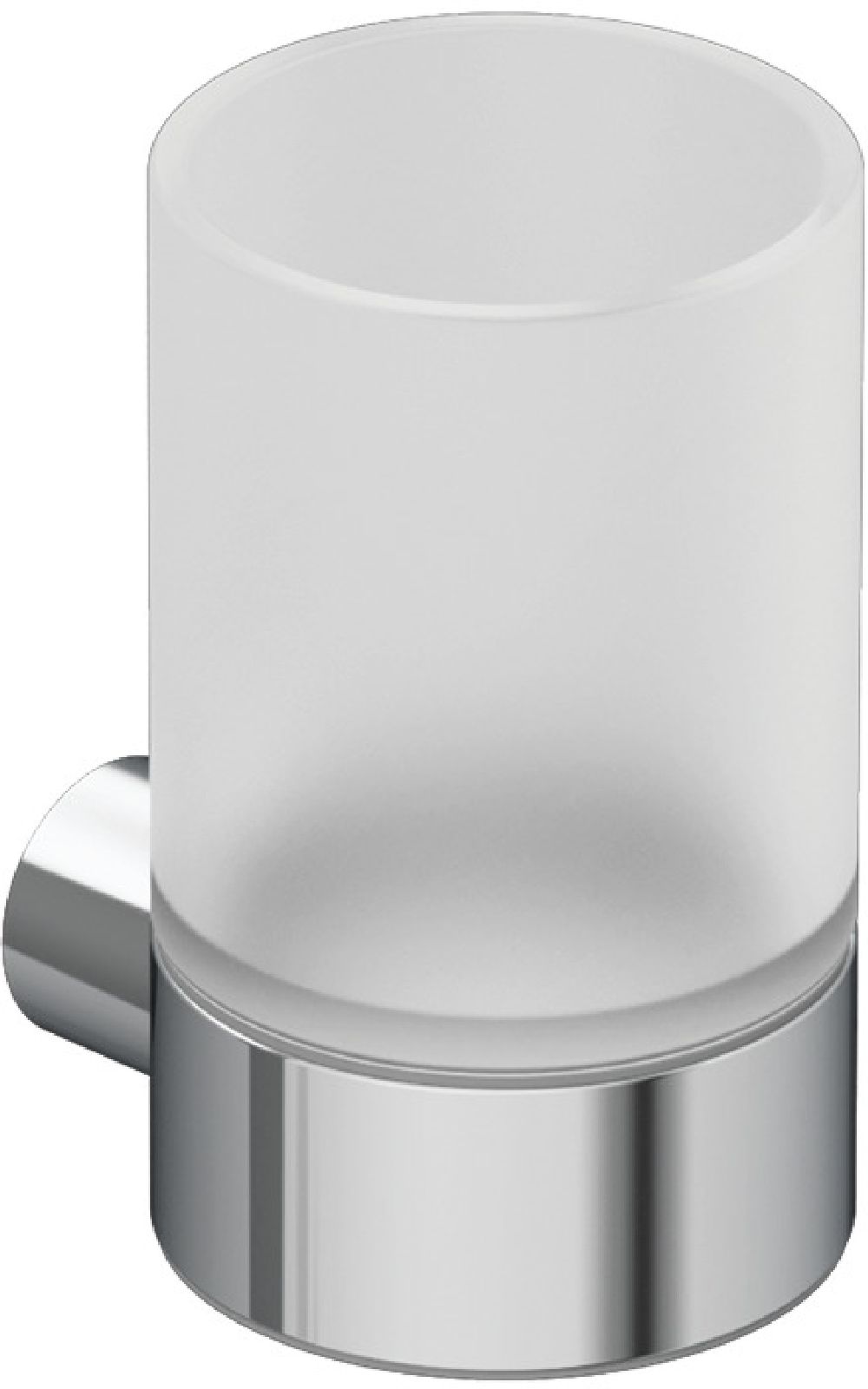 Kludi Vela R kubek na szczoteczki ścienny chrom 5897505