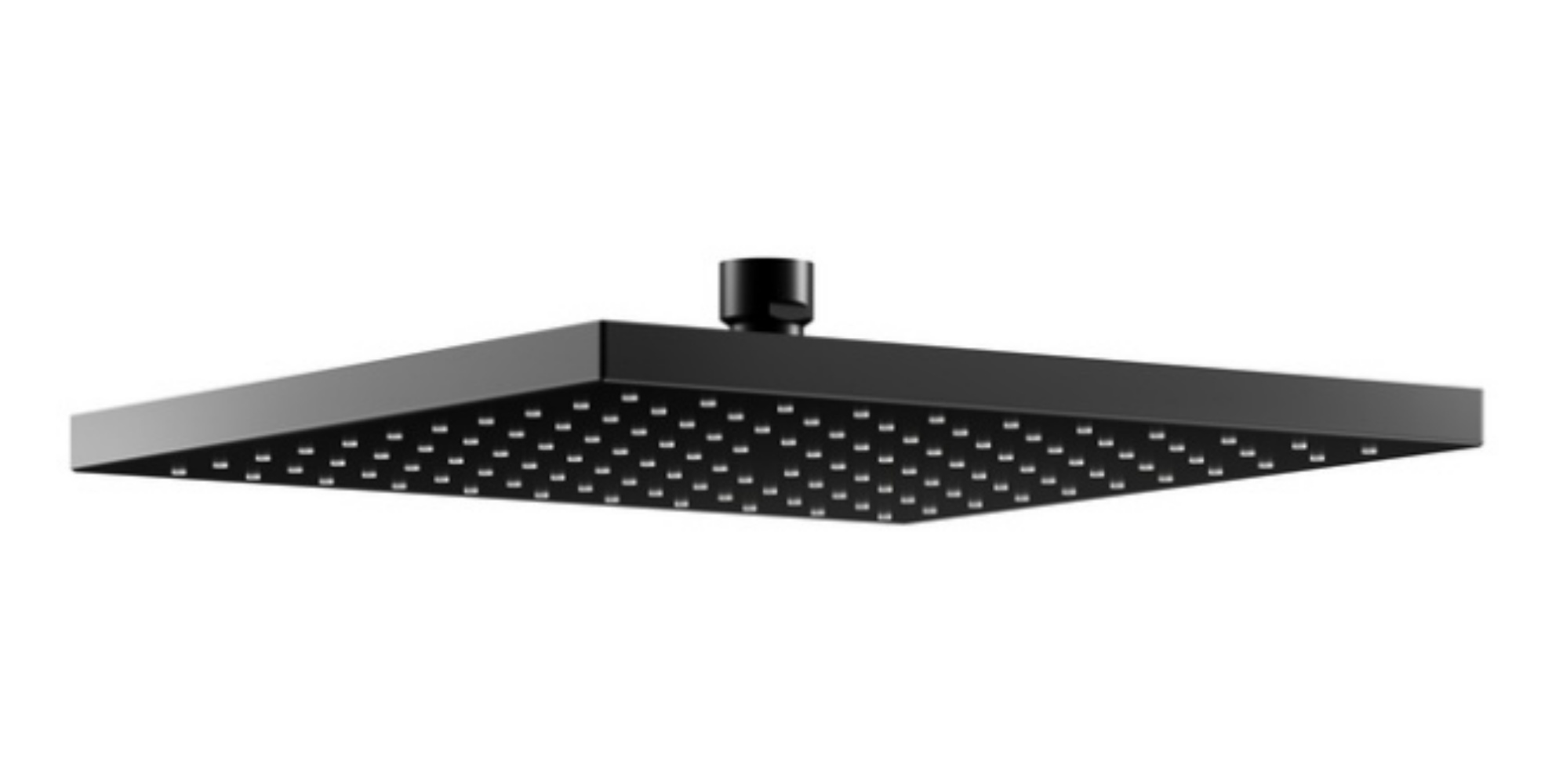 Keuco deszczownica 25 cm kwadratowa czarny mat 53086370100