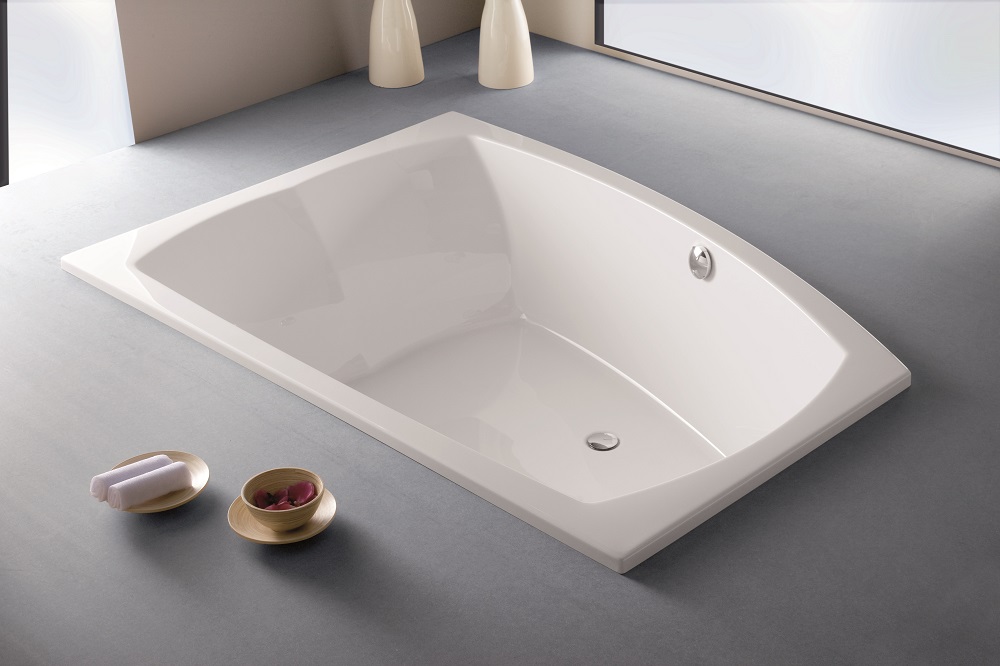 Hoesch Largo wanna narożna 180x130 cm do zabudowy trapezowa prawa biała 3693.010