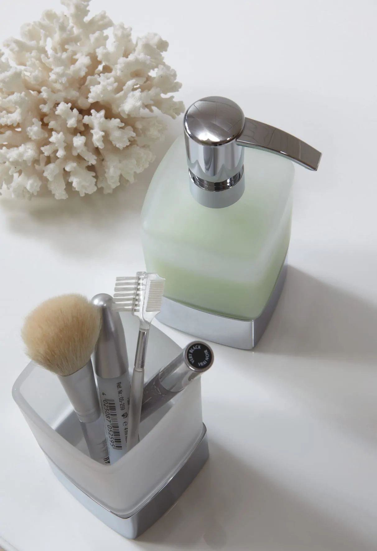 Emco Loft kubek do mycia zębów chrom/szkło satynowane 052000101