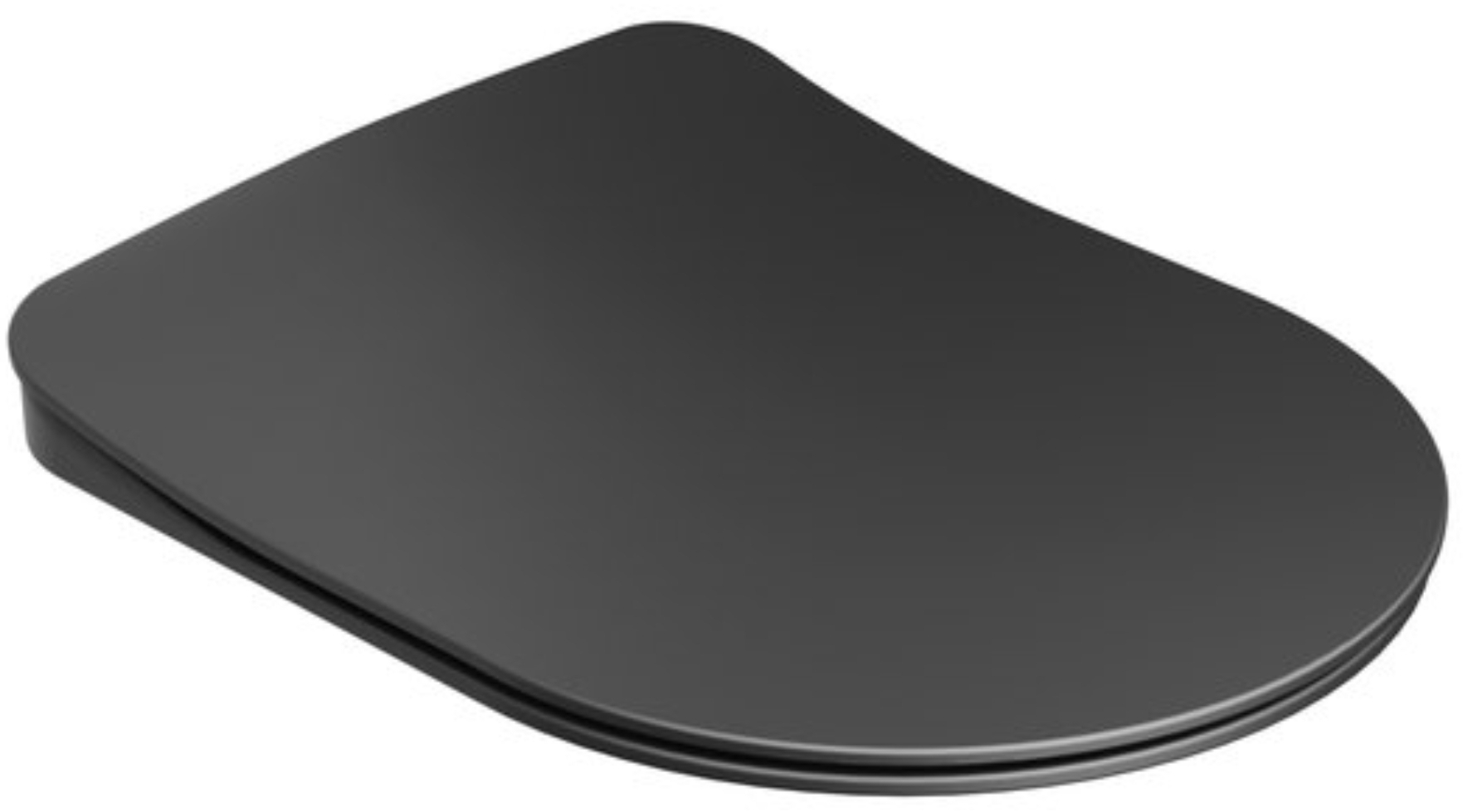 Ravak Chrome deska sedesowa wolnoopadająca czarna X01795