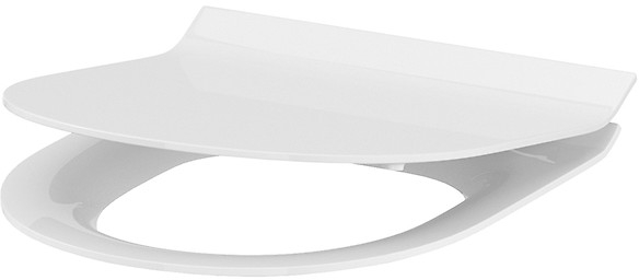 Cersanit Crea deska sedesowa wolnoopadająca Slim biała K98-0177