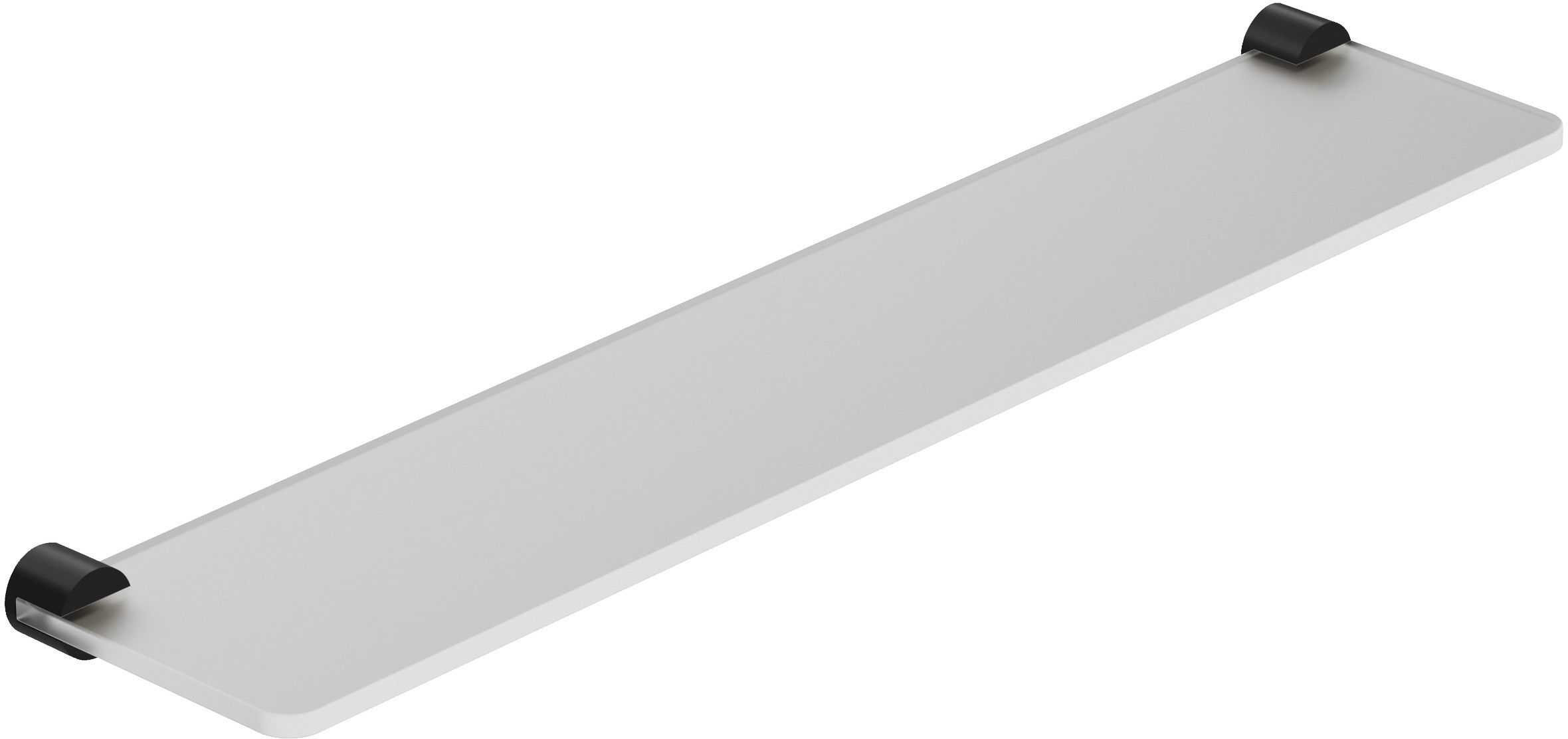 Kludi Vela R półka 60 cm biały mat-czarny mat 5897339