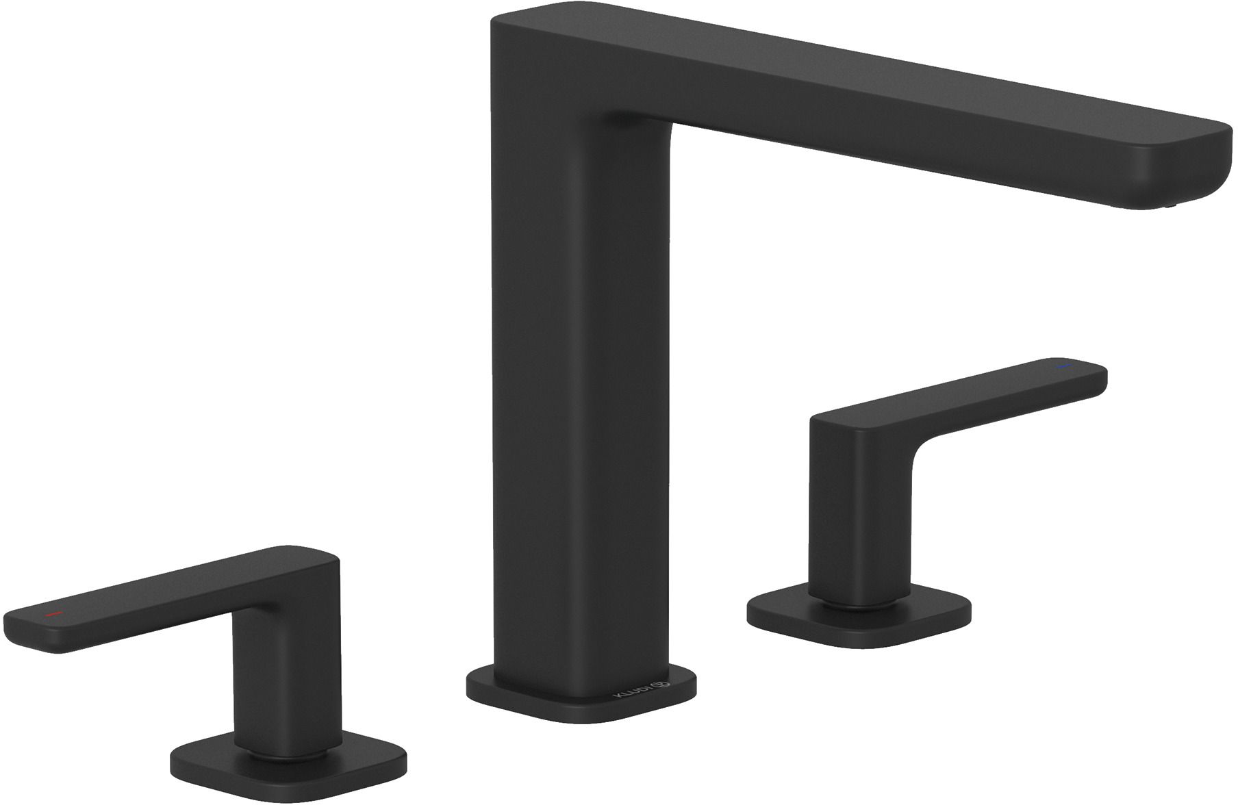 Kludi Renon bateria umywalkowa stojąca czarna 423933975