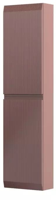 Oristo Brylant szafka 40x17x160 cm boczna wisząca ceglana OR36-SB2D-40-19R