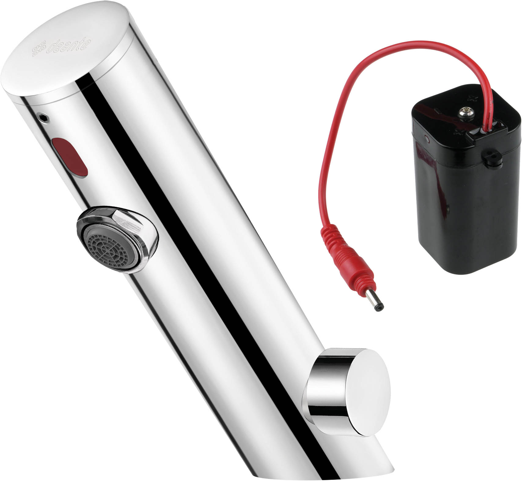 Deante Sense bateria umywalkowa stojąca elektroniczna stal BQR_P29R