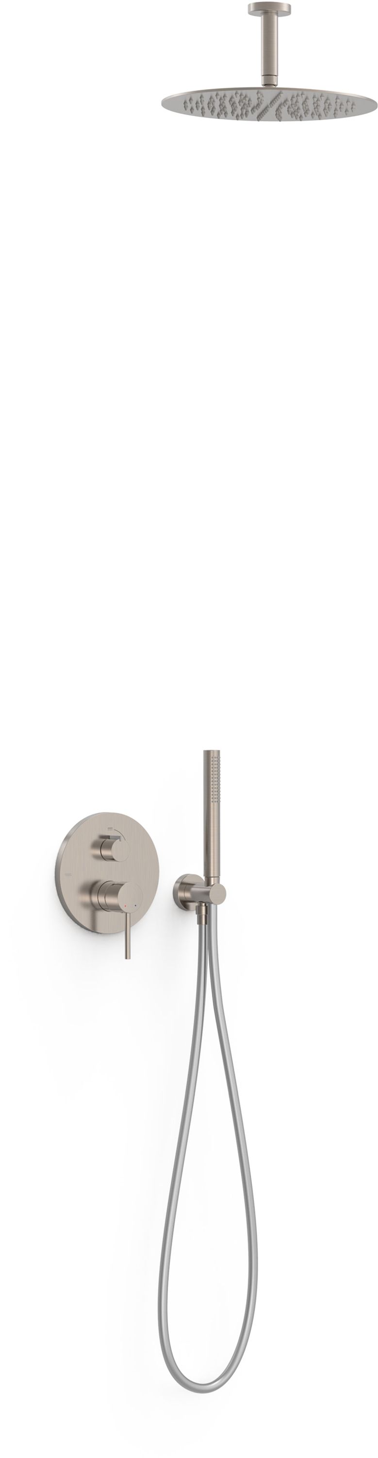 Tres Study Exclusive zestaw prysznicowy podtynkowy z deszczownicą stal 26228003AC - Wysyłka w 24h