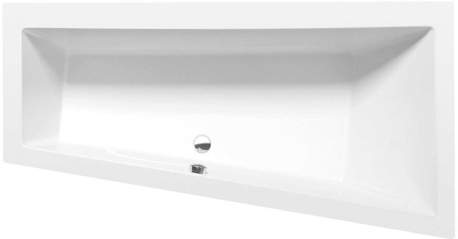 Polysan Andra Slim wanna narożna 180x90 cm prawa biała 78771S