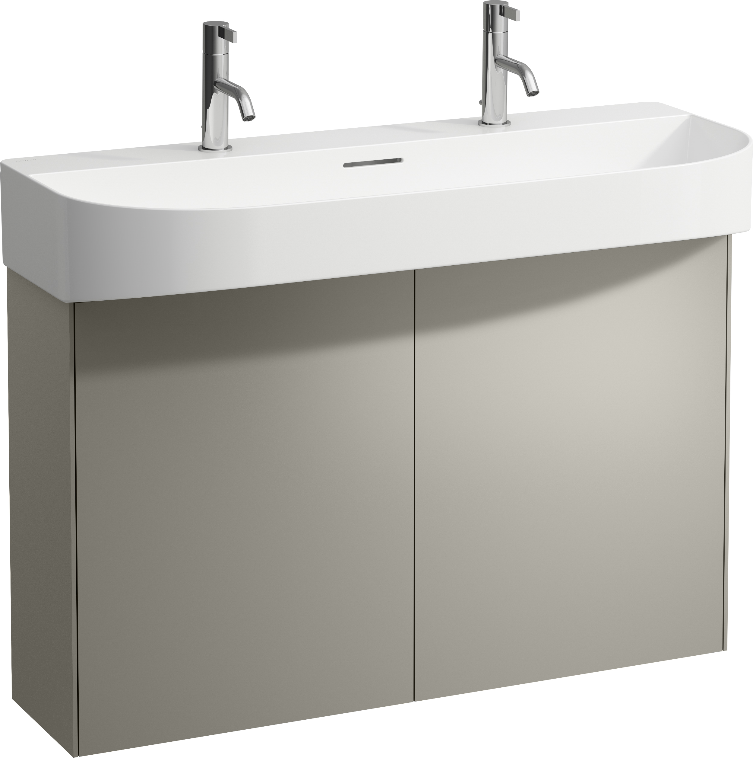 Laufen Sonar szafka 97,5 cm poumywalkowa stojąca tytan H4054840340421