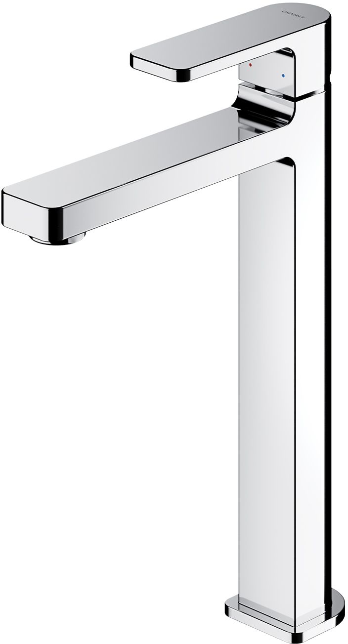Omnires Baretti bateria umywalkowa stojąca wysoka chrom BA7812CR