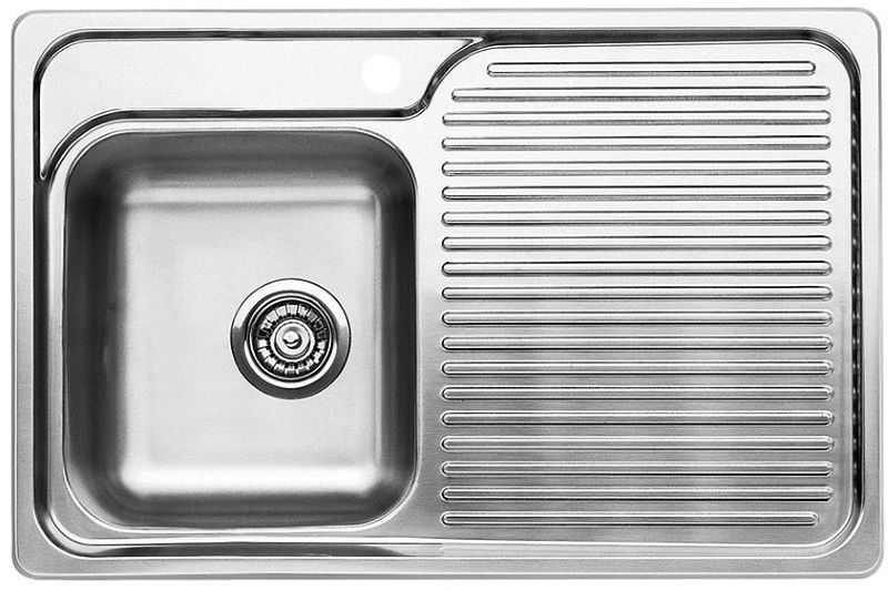 Blanco Classic 40 S zlewozmywak stalowy 78x51 cm lewy stal polerowana 511125