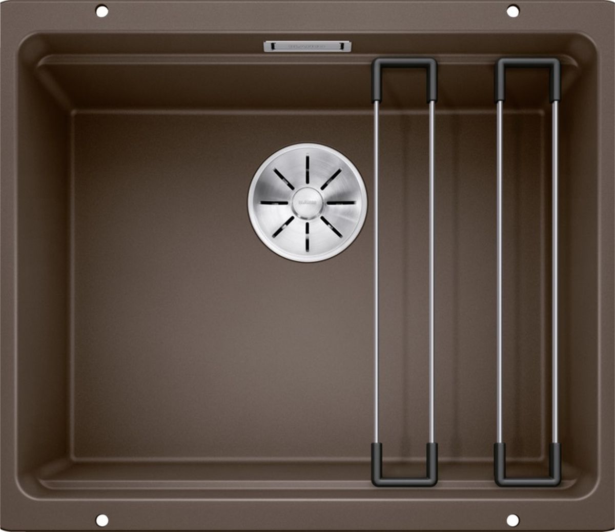 Blanco Etagon 500-U zlewozmywak granitowy 53x46 cm brązowy 522236