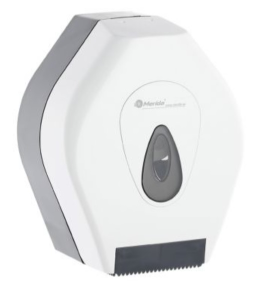Merida Top Mini pojemnik na papier toaletowy biało-szary BPB201