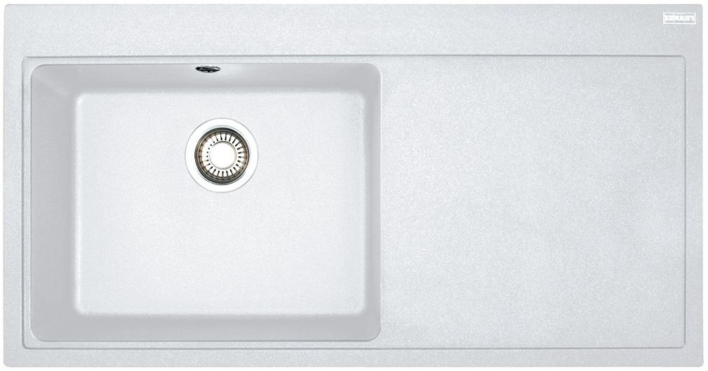 Franke Mythos MTG 611-100 zlewozmywak 100x51,5 cm Fragranite prawy biały polarny 114.0675.971