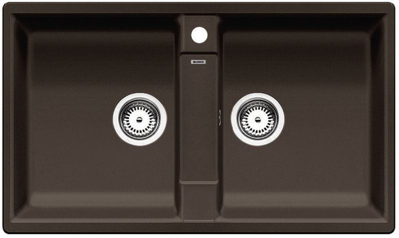 Blanco Zia 9 zlewozmywak 86x50 cm Silgranit kawowy 516683