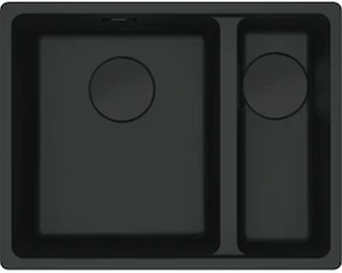 Franke Maris MRG 160-34-15SBR zlewozmywak 52x40 cm Fragranite czarny mat 125.0697.755