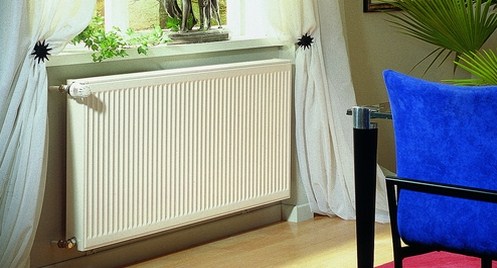 Purmo Compact grzejnik płytowy 60x90 cm podłączenie boczne biały C22 600x900