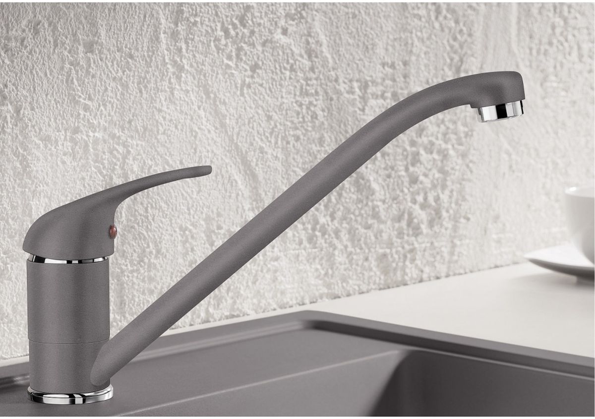 Blanco Daras bateria kuchenna stojąca Silgranit czarny mat/chrom 526152