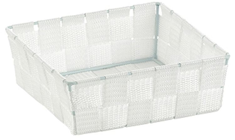 Kela Alvaro koszyk łazienkowy 19x19 cm biały 23030 - Wysyłka w 24h