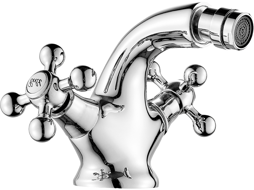 Kuchinox Stilo bateria bidetowa stojąca chrom BKI032D