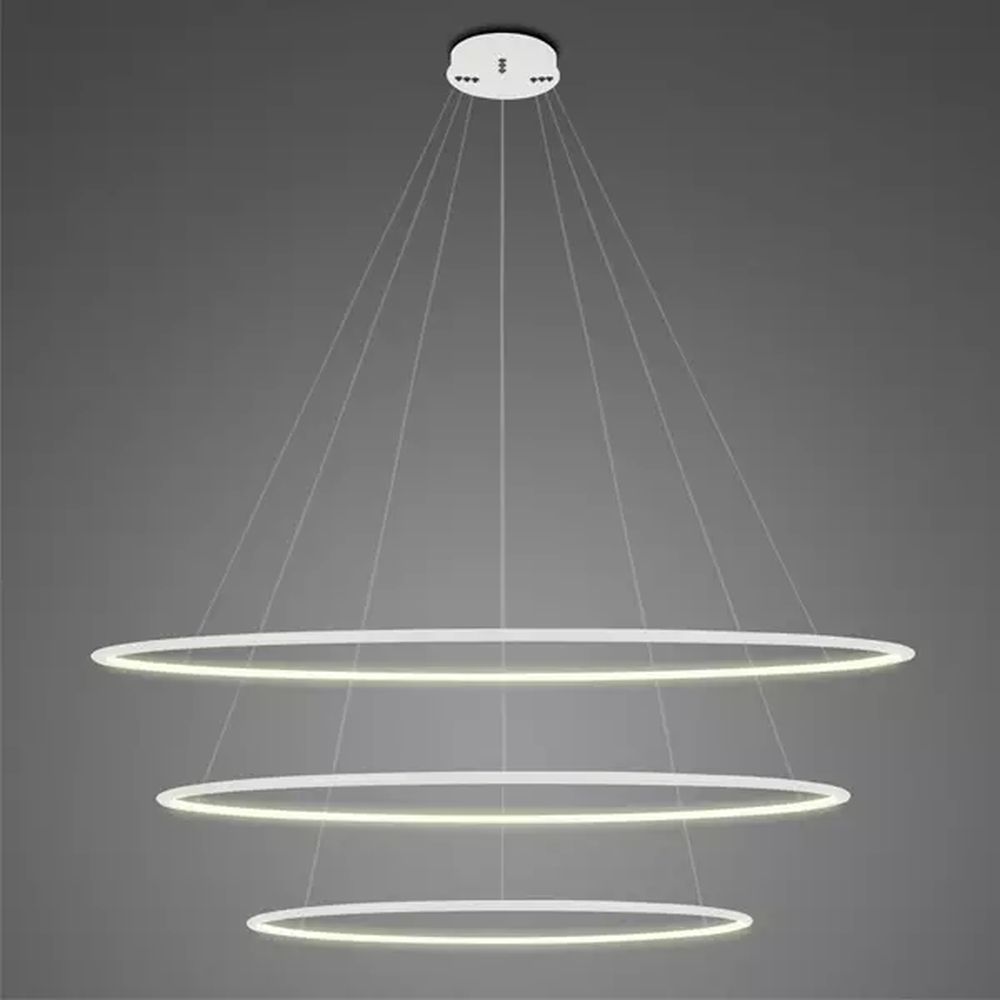 Altavola Design Ledowe Okręgi lampa wisząca 163W LED biały LA075/P_120_in_3k_white