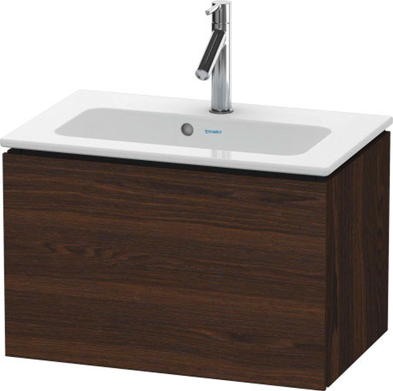 Duravit L-Cube szafka 62 cm podumywalkowa wisząca orzech szczotkowany LC615606969