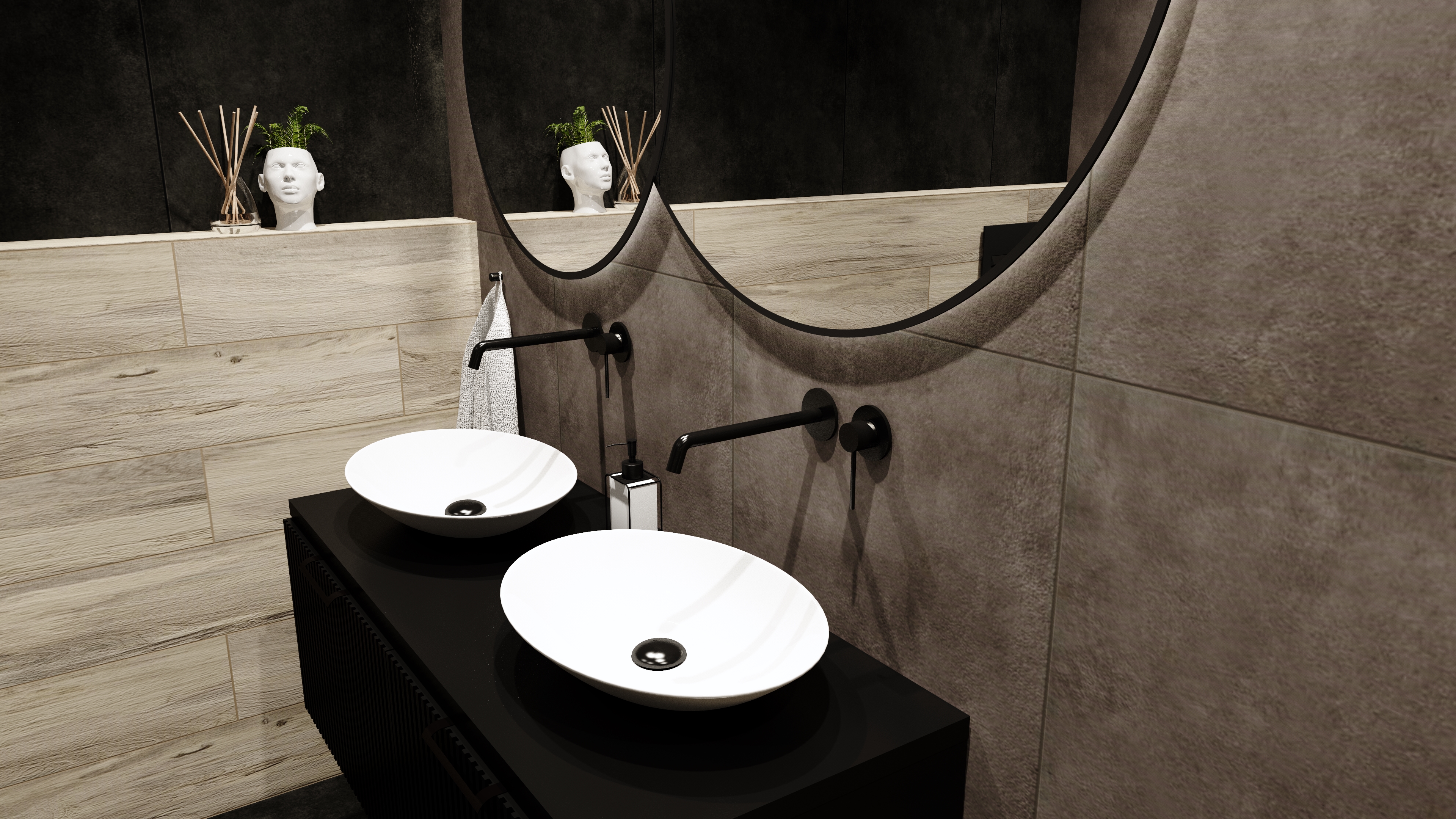 LaVita Cleo umywalka 50x36 cm nablatowa biały połysk - Wysyłka w 24h