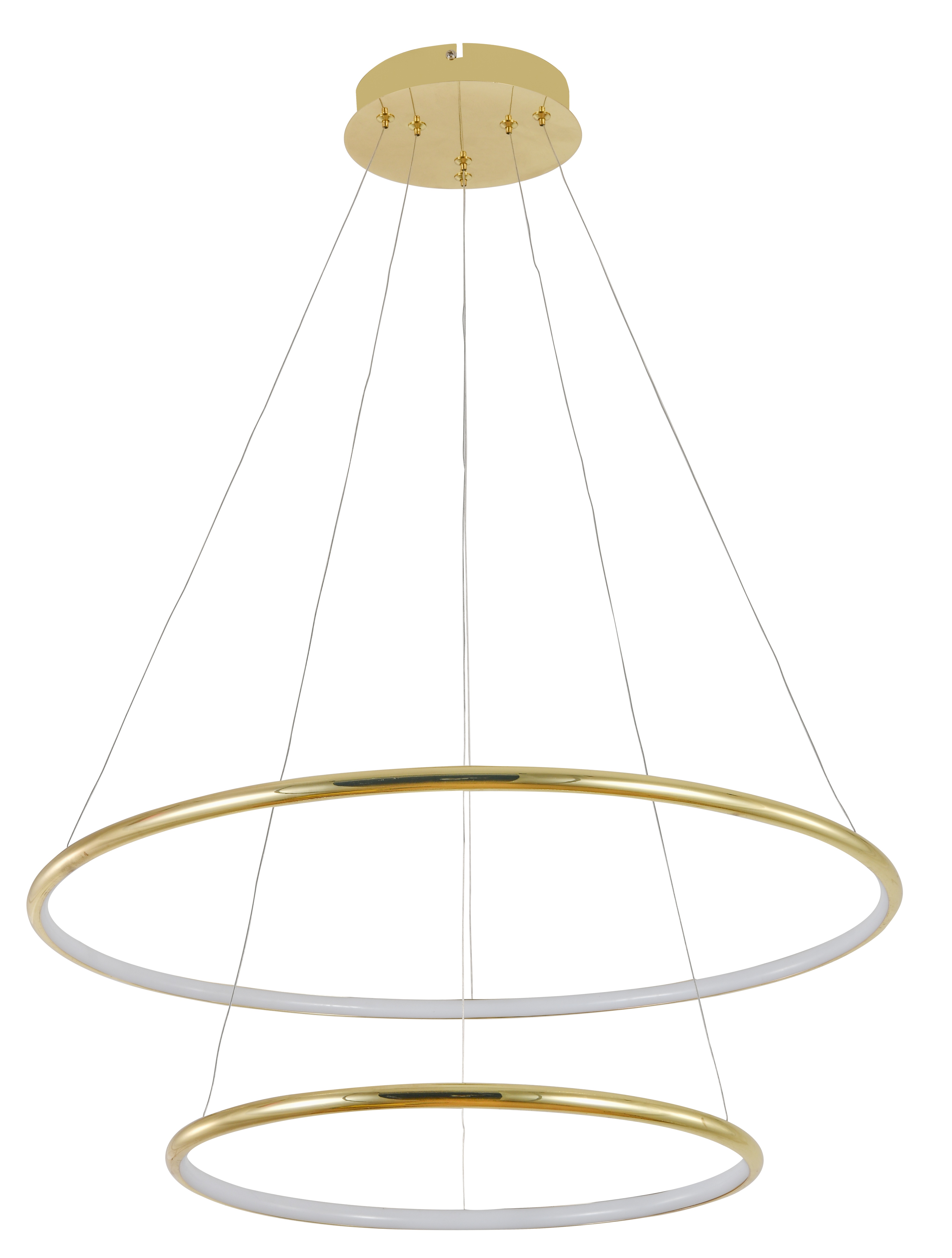 Zuma Line Marseille lampa wisząca 2x40 W złota PL201004B-2GD