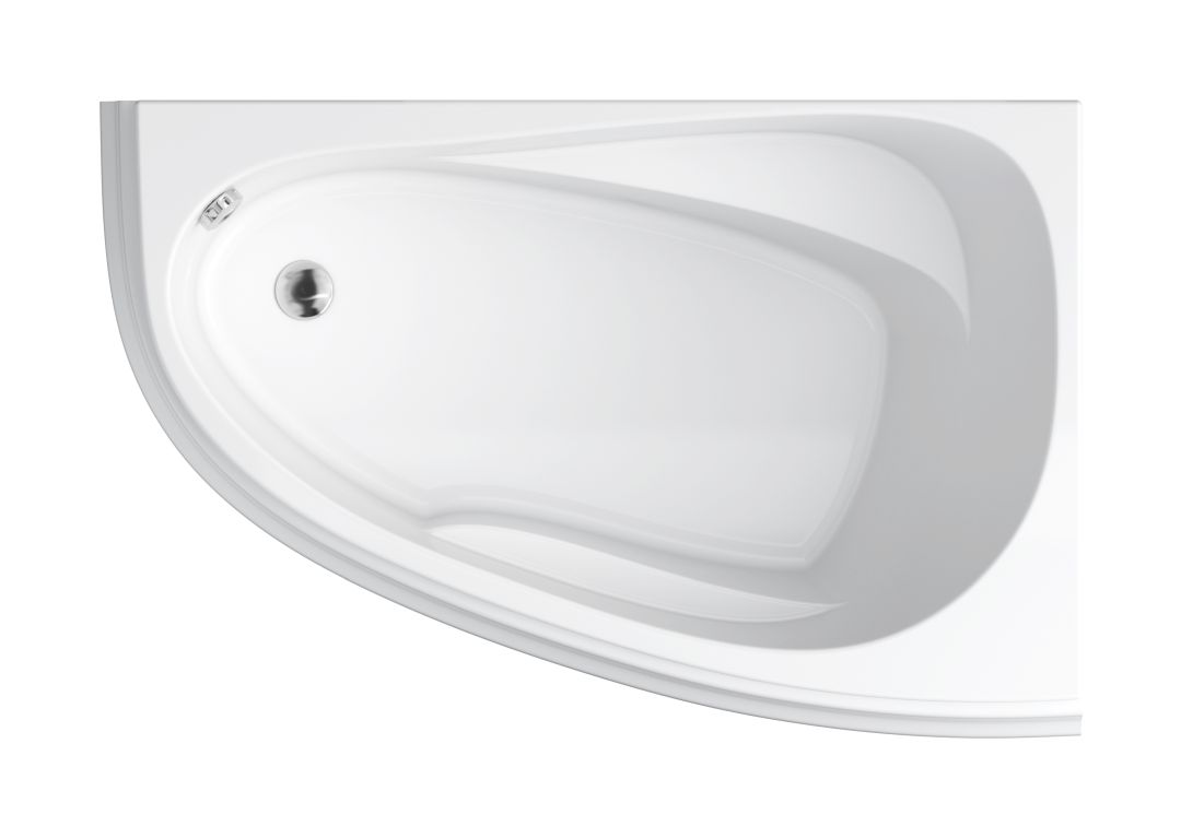 Cersanit Joanna New wanna narożna 150x95 cm prawa biała S301-168