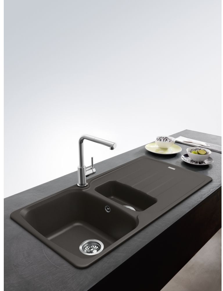 Franke Antea zlewozmywak granitowy 97x50 cm szary 114.0716.314