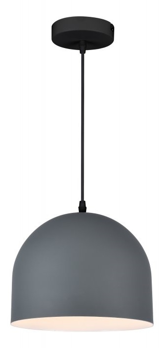 GTV Katilu lampa wisząca 1x40 W szary/popielaty OS-KATI-15-DEC