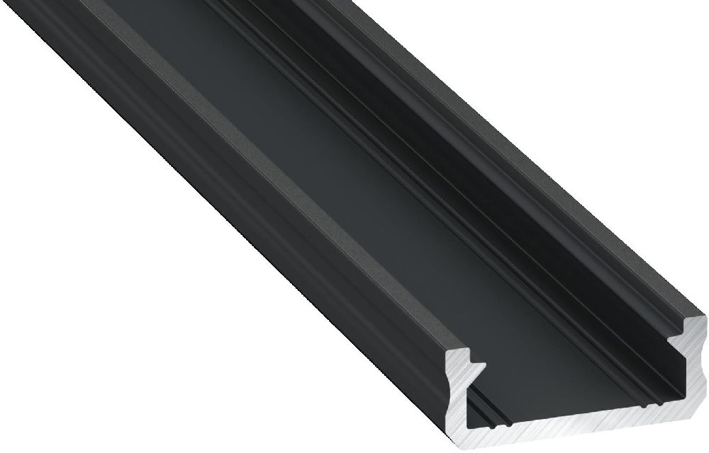 Milagro profil do taśmy LED 100 cm czarny EKPR6398