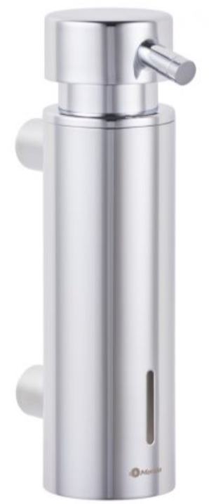 Merida dozownik do mydła 300 ml ścienny polerowany D45C