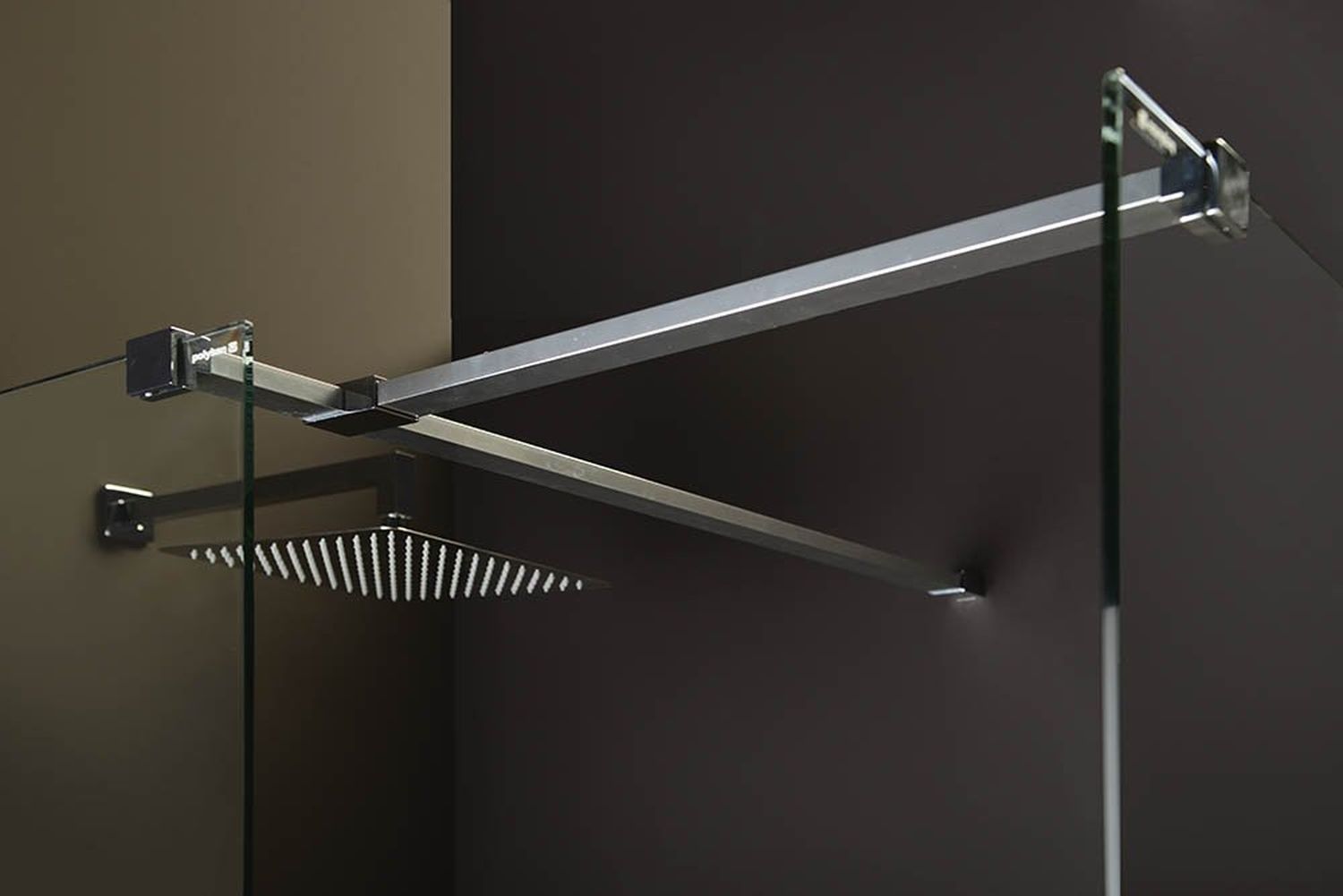 Polysan Modular Shower wspornik prysznicowy 80 cm chrom MSBR4