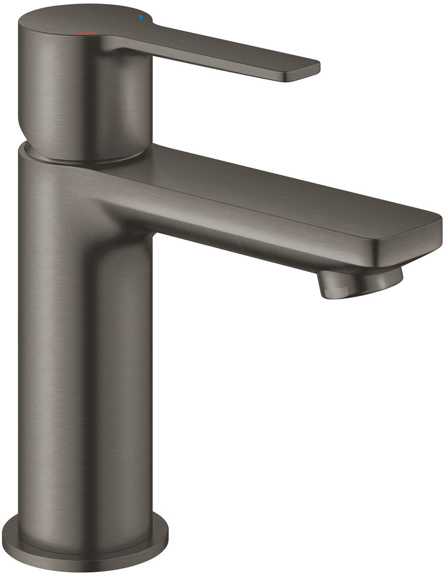 Grohe Lineare bateria umywalkowa stojąca brushed hard graphite 23791AL1