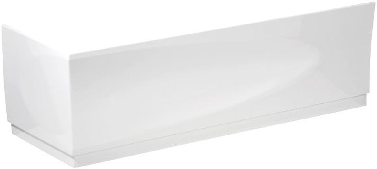 Polysan Chiquita obudowa do wanny 170x55,5 cm narożna biała 92819