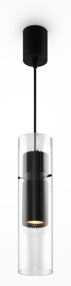 Maytoni Dynamics lampa wisząca 1x50 W czarna MOD326PL-01B