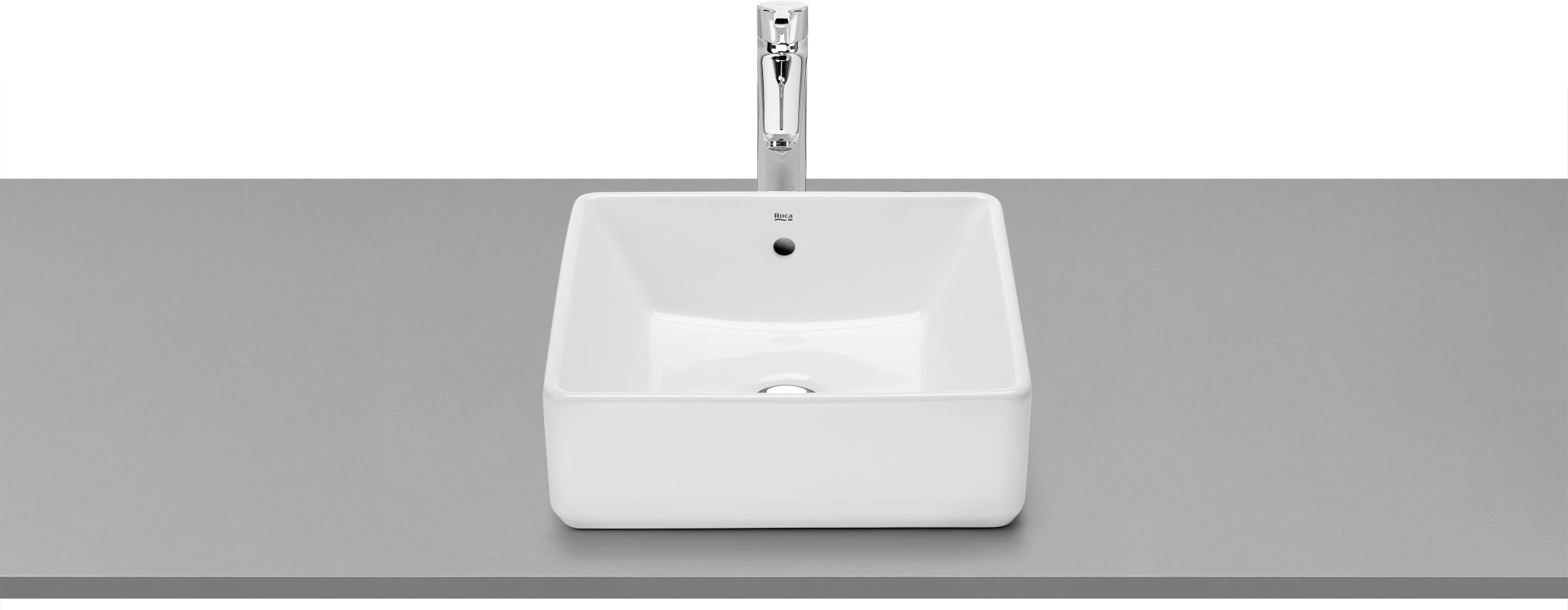 Roca Gap umywalka 39x37 cm nablatowa prostokątna biała A3270ML000 - Wysyłka w 24h