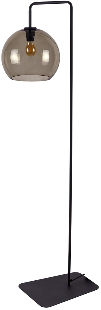 Nowodvorski Lighting Monaco lampa stojąca 1x25 W czarna-przydymiona 8794