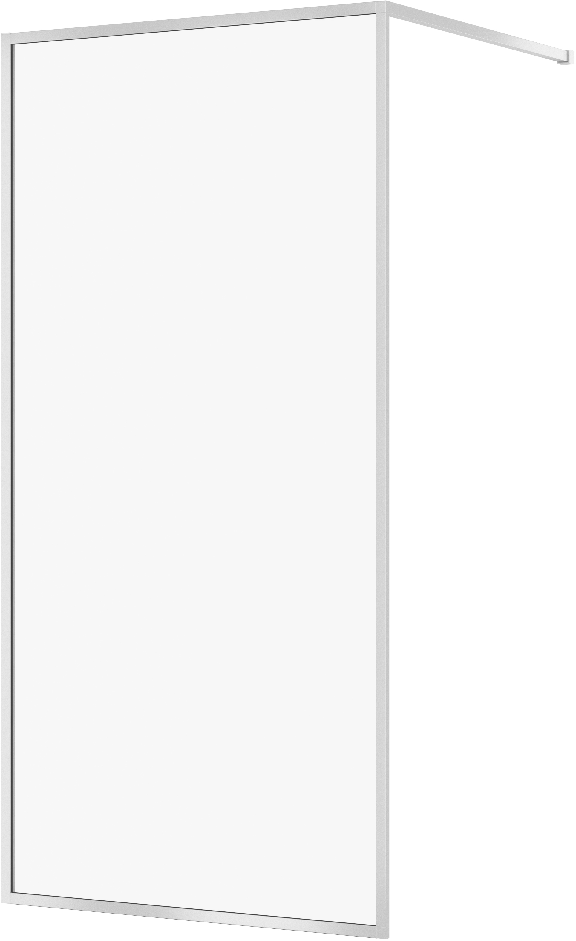 Cersanit Larga ścianka prysznicowa 100 cm Walk-In chrom/szkło przezroczyste S932-136