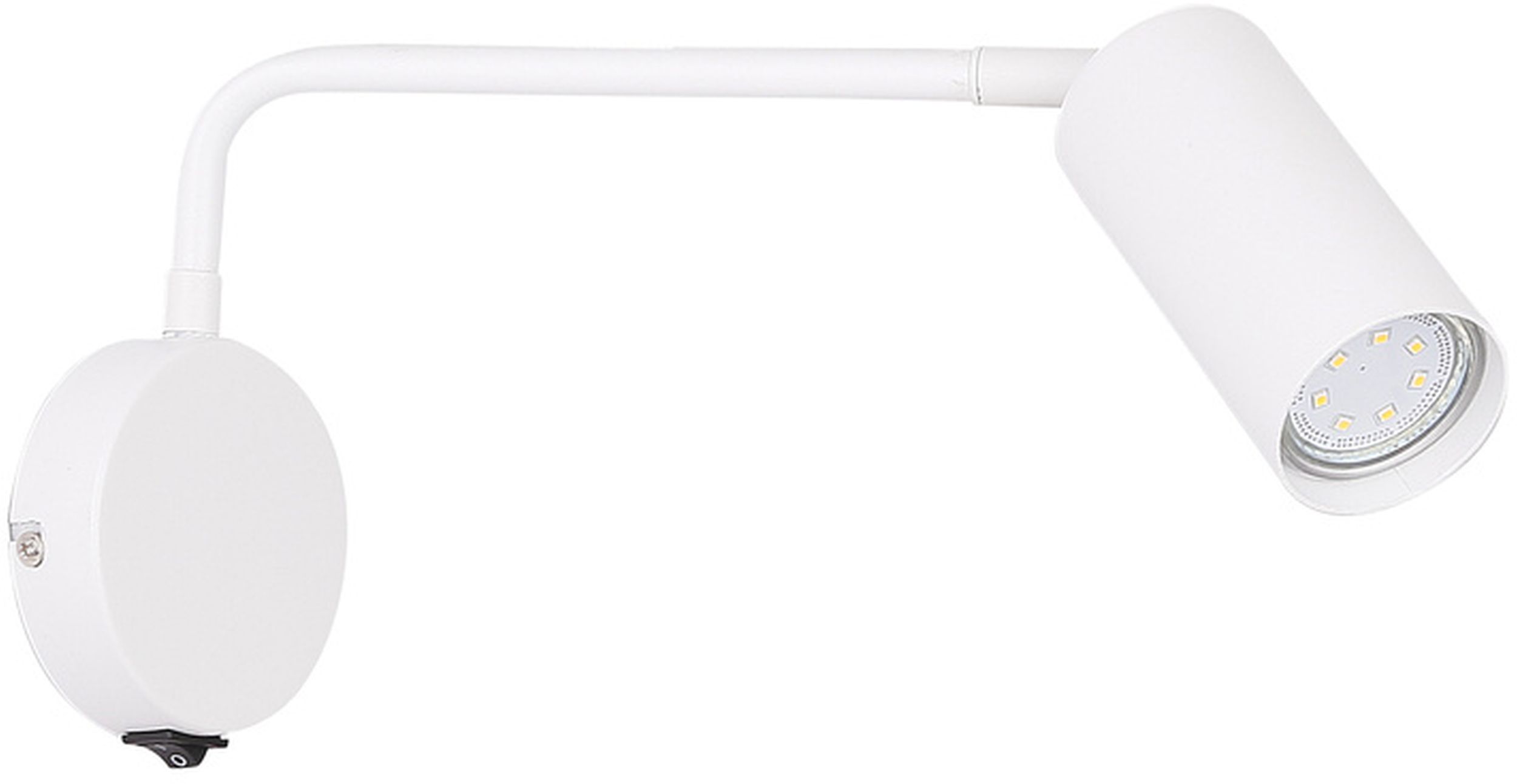 Candellux Tina kinkiet 1x15W biały 21-76823