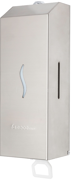 Faneco Hit dozownik do mydła 1000 ml ścienny stal nierdzewna szczotkowana SA1002SJB