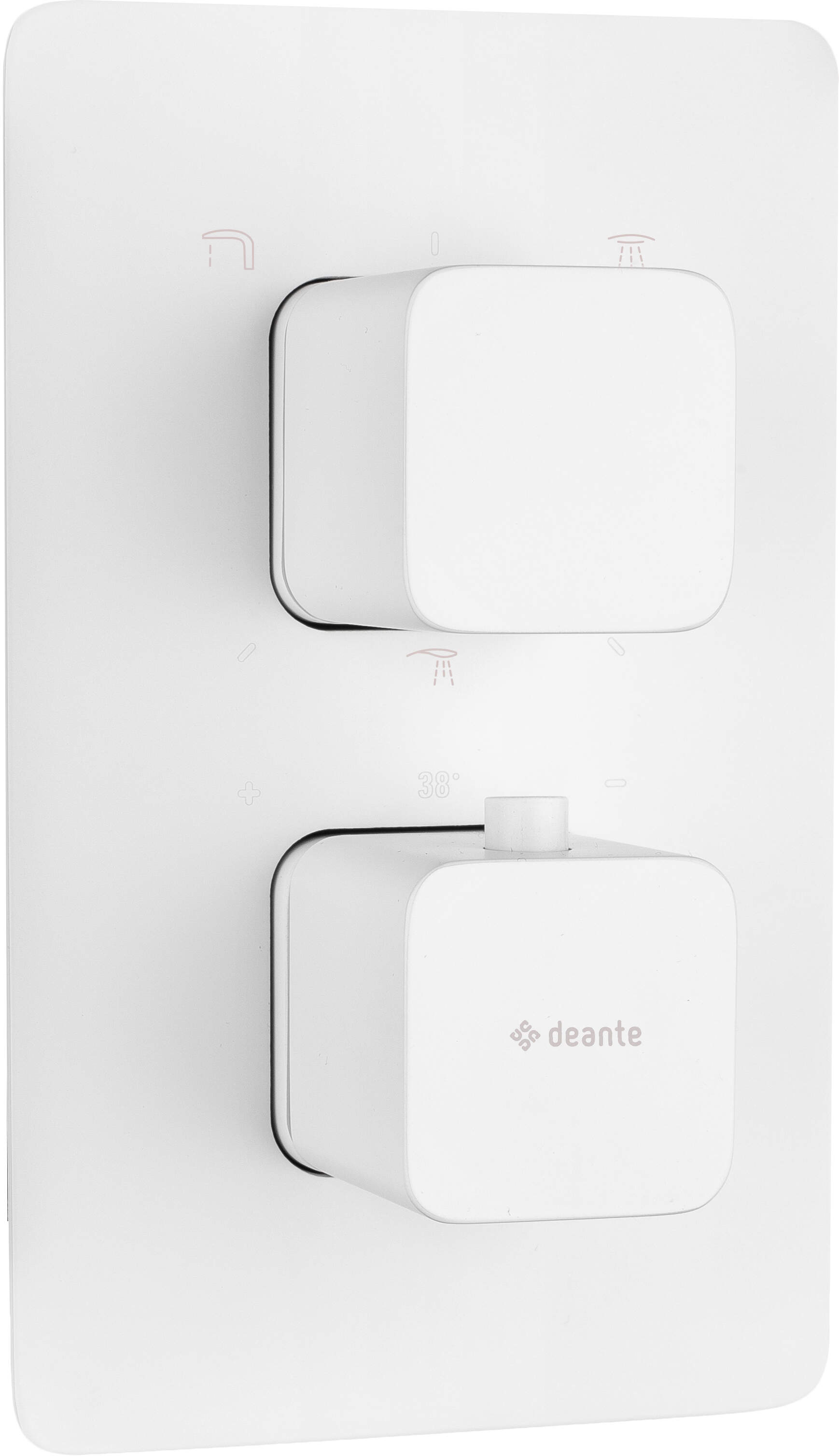 Deante Box bateria wannowo-prysznicowa podtynkowa termostatyczna bianco BXYAECT - Wysyłka w 24h