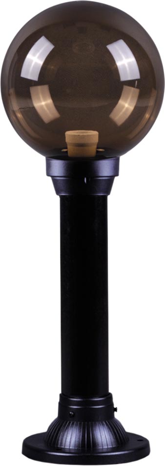 Kaja Astrid lampa stojąca zewnętrzna 1x60W czarna/przydymiona K-ML-OGROD2000.4KL.DYM
