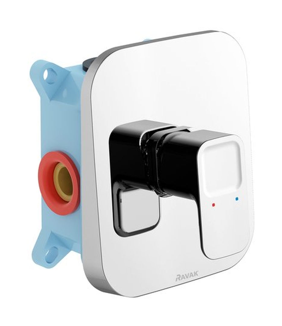 Ravak 10° bateria prysznicowa podtynkowa chrom X070071 - Wysyłka w 24h