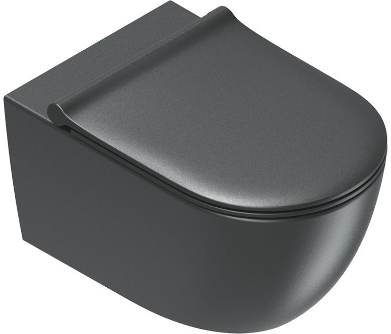 Catalano Sfera miska WC wisząca bez kołnierza czarny mat 0511550022